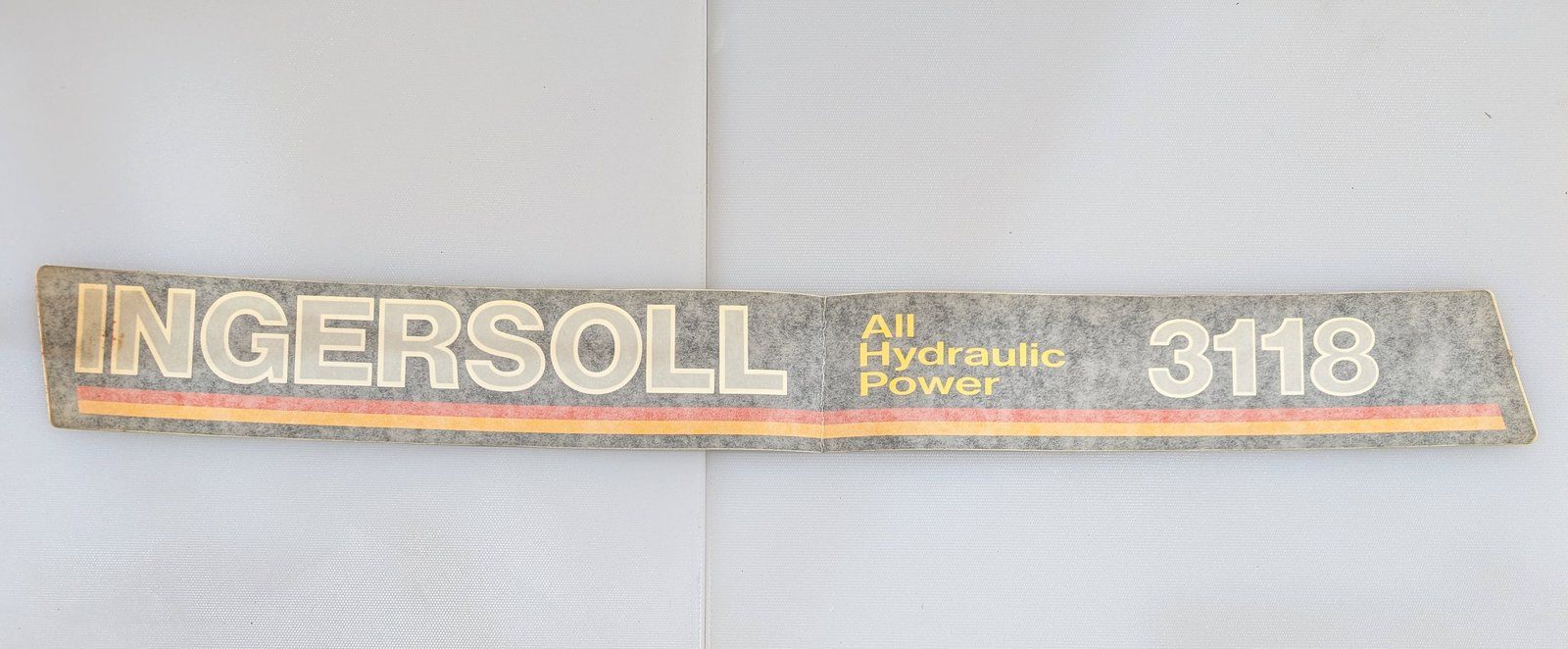 C36924 DECAL HOOD LH 3118 - Ingersoll/Case Tractor Part