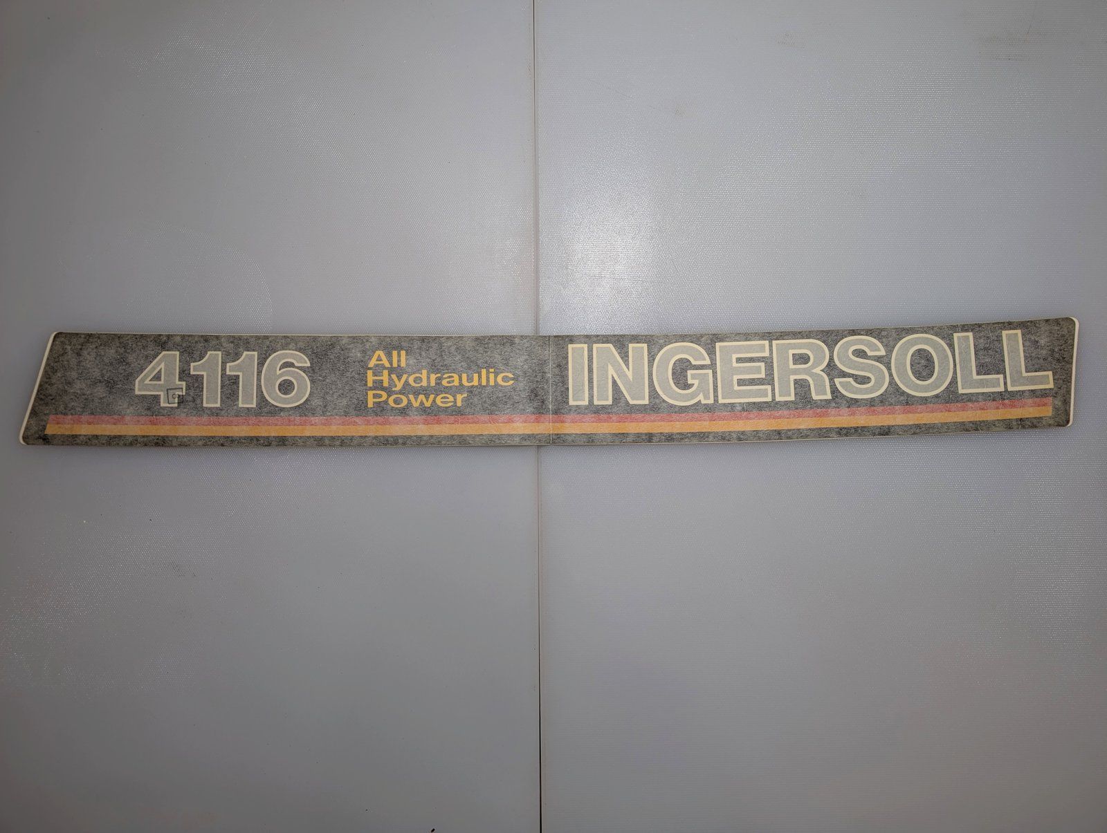 C36927 DECAL HOOD RH 4116 PS AH - Ingersoll/Case Tractor Part