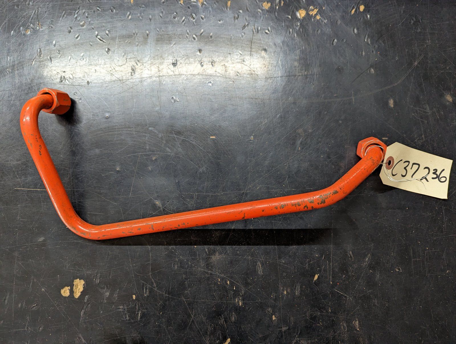 C37236 USED TUBE SUPPLY TO PTO IN 4116 4118 4120 - Ingersoll/Case Tractor Part