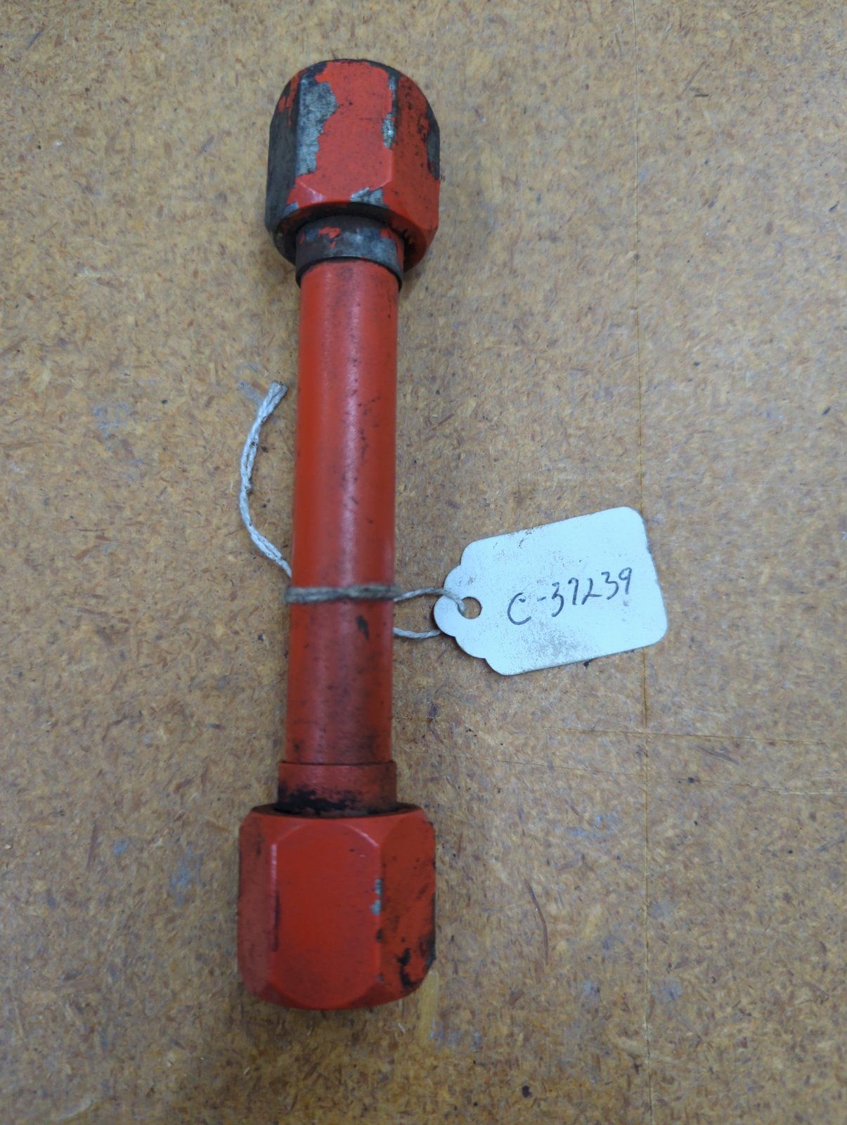 C37239 USED TUBE - RELIEF VALVE TO SUPPLY TEE - Ingersoll/Case Tractor Part
