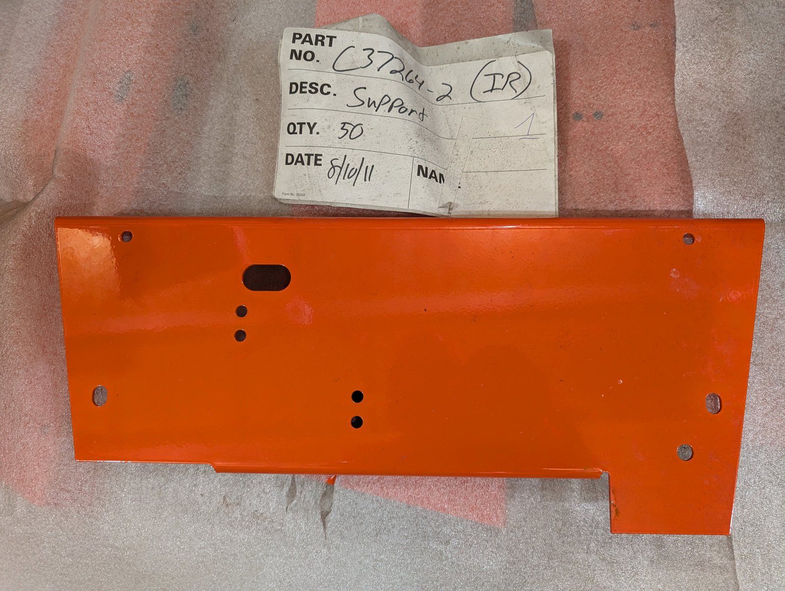 C37264 SUPPORT SEAT FRONT HC 4000'S - Ingersoll/Case Tractor Part