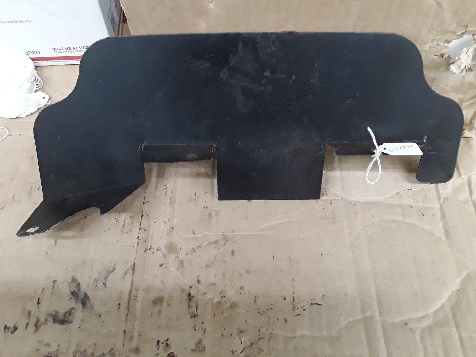 C37279 USED SHIELD - Muffler C44023 - Ingersoll/Case Tractor Part