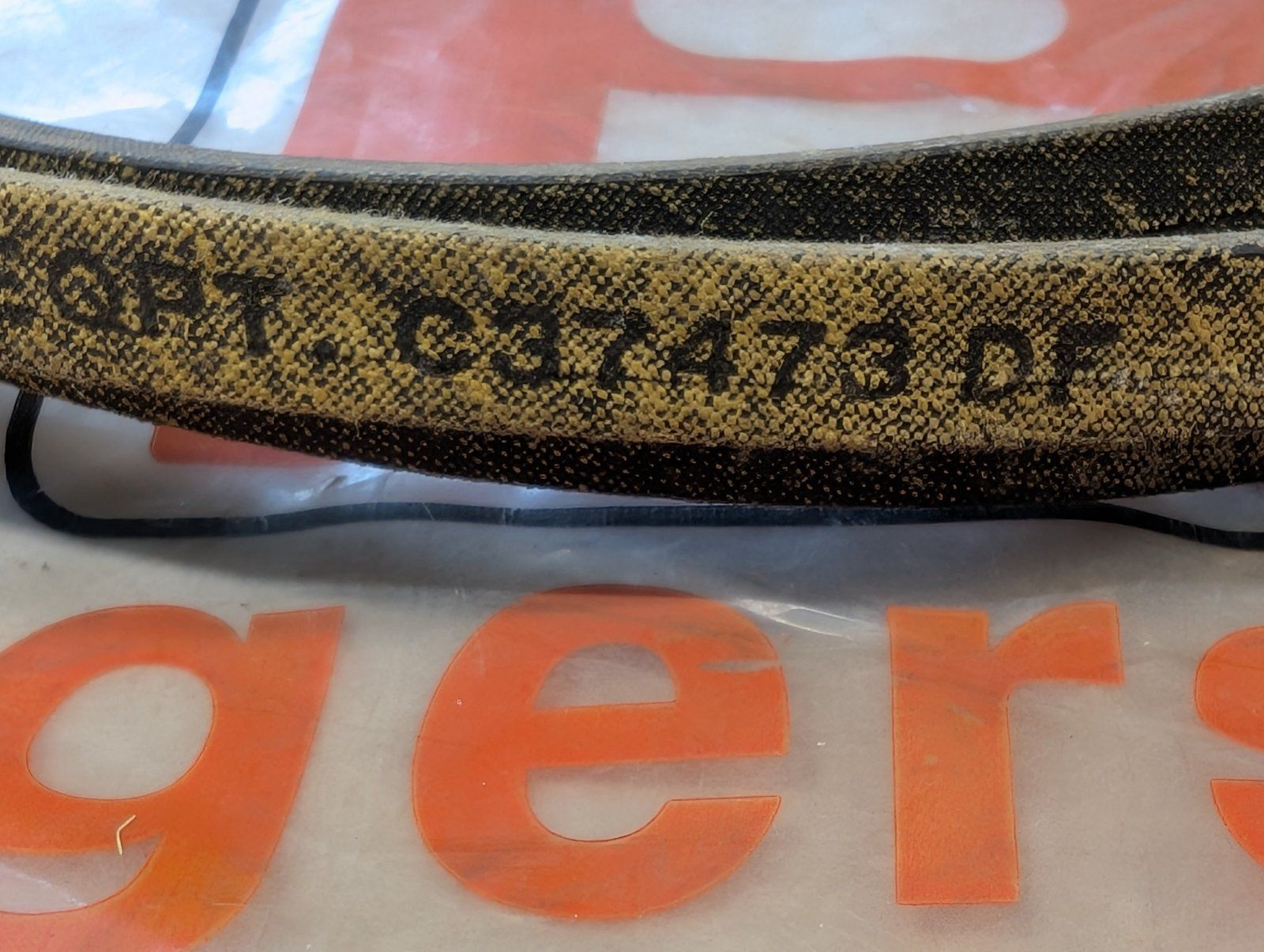 C37473 BELT "A" SECT X 88.0 - Ingersoll/Case Tractor Part