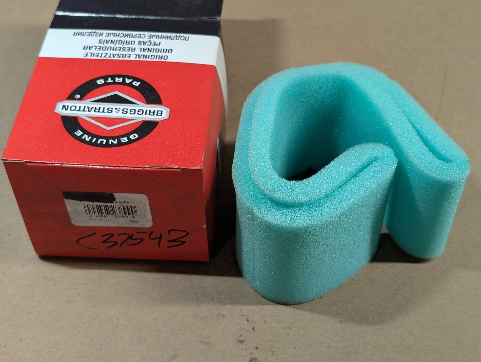 C37543 ( replaces G9005008 ) PRECLEANER 3012~4016 - 5012 B/S 272490 BS272490S - Ingersoll/Case Tractor Part