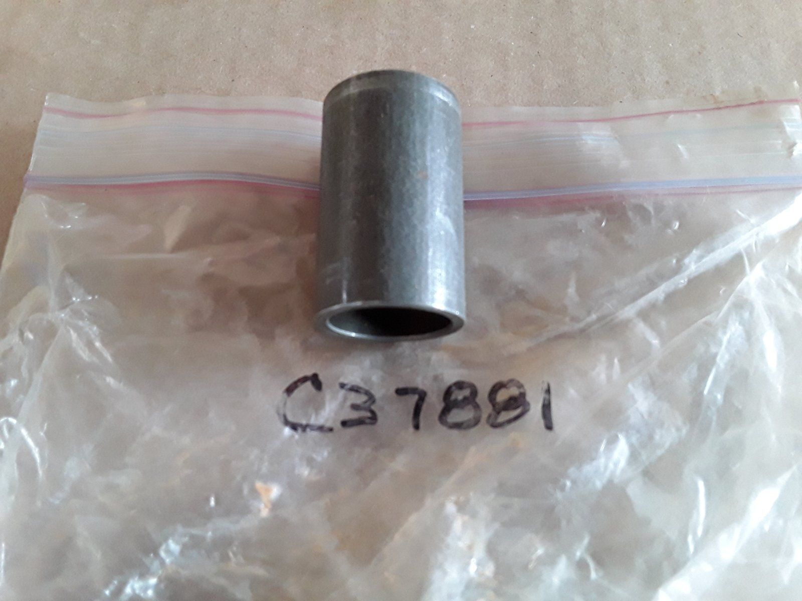 C37881 ( replaces G3000027 ) SPACER - SPINDLE SHORT .885 x 1.125X 1.8025 - Ingersoll/Case Tractor Part