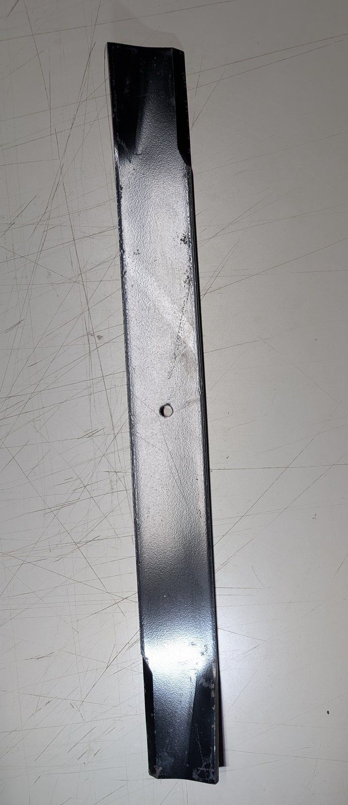 C38184 ( replaces G9005608 ) BLADE - 24.25" 72" FRONT CUT 1- BOLT - Ingersoll/Case Tractor Part