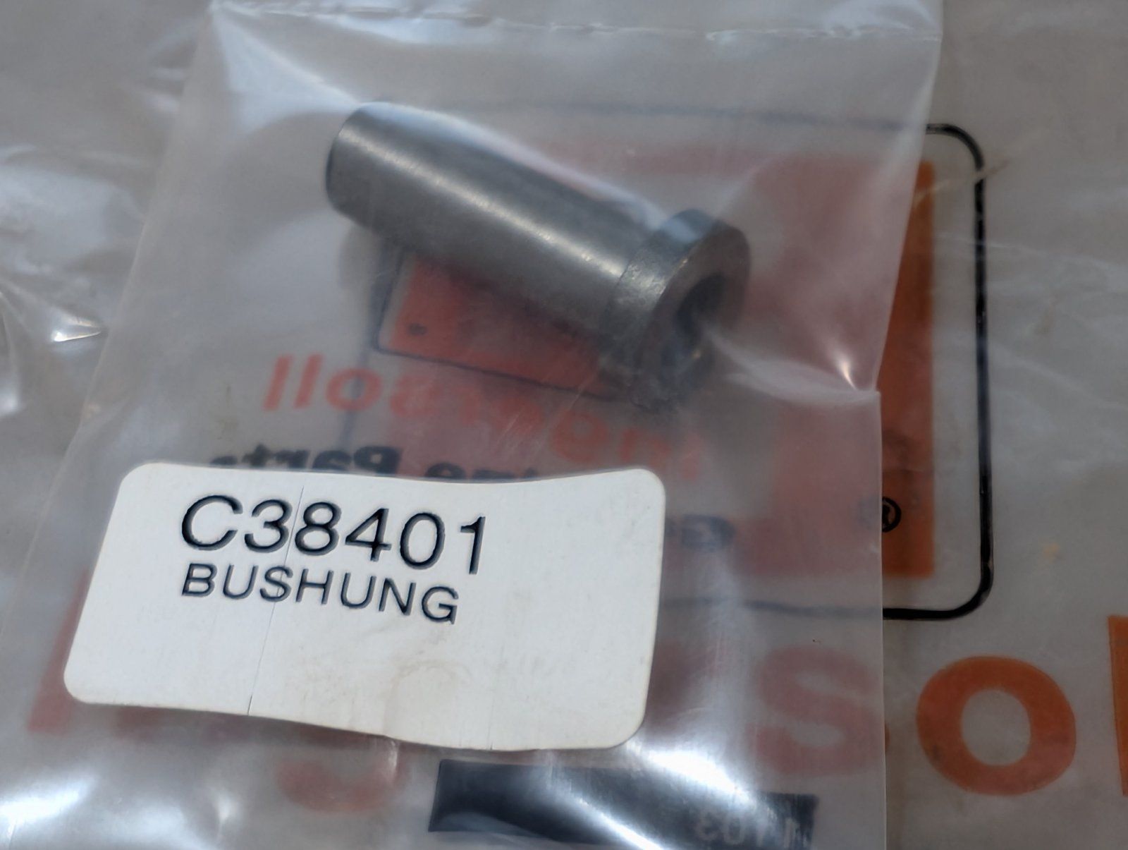 C38401 ( replaces G4000009 ) BUSHING SHOULDER .499 X 1.438 - Ingersoll/Case Tractor Part