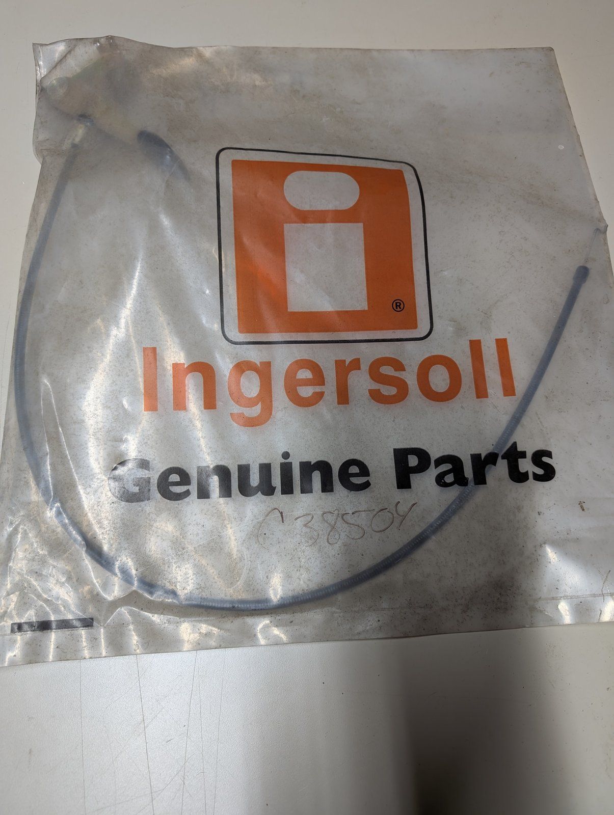 C38504 ( replaces G9005596 ) CABLE - CHOKE CONTROL - Ingersoll/Case Tractor Part