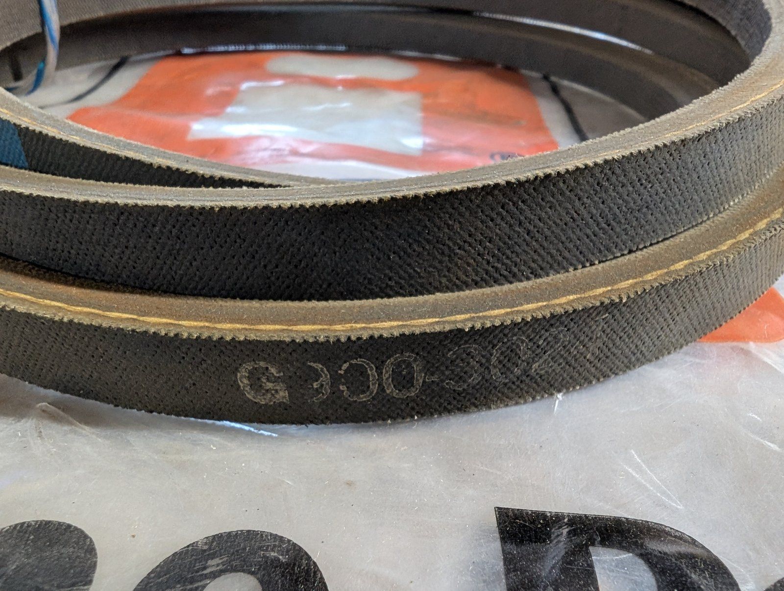 C38549 ( replaces G9003024 ) BELT -"A"x60.75" (EM52 - Ingersoll/Case Tractor Part