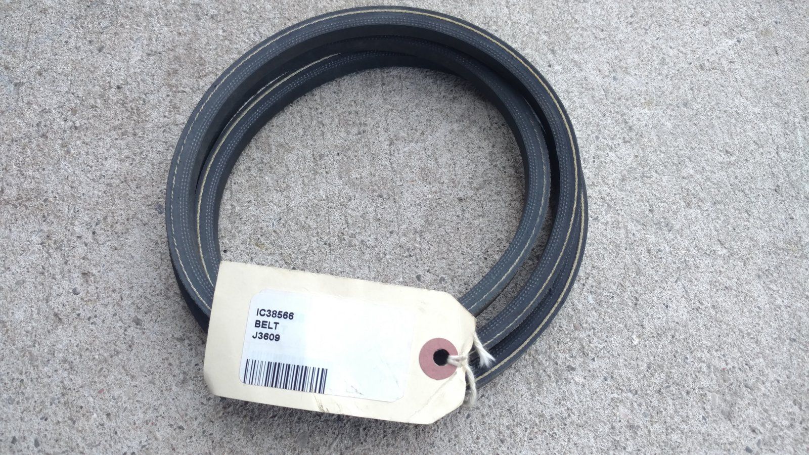 C38566 ( replaces G9003023 ) BELT - "A"x58.88" - Ingersoll/Case Tractor Part