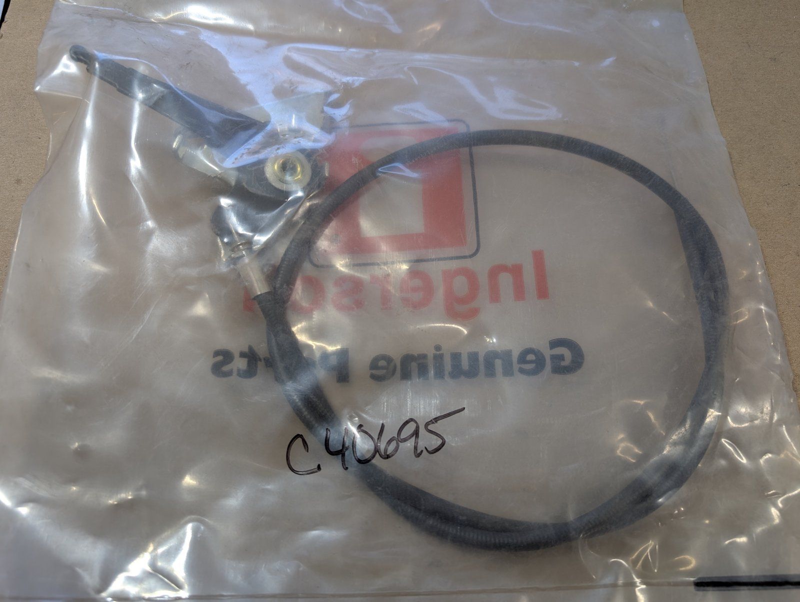 C40695 CONTROL THROTTLE / CHOKE MODEL 808 - Ingersoll/Case Tractor Part
