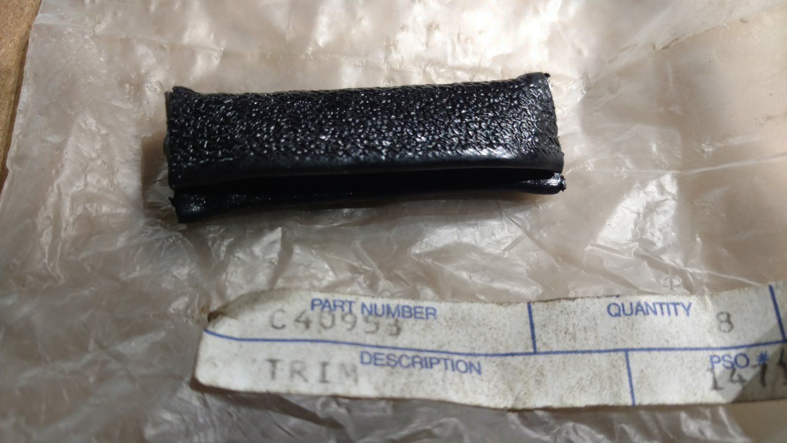 C40953 TRIM - CHANNEL 2" - Ingersoll/Case Tractor Part