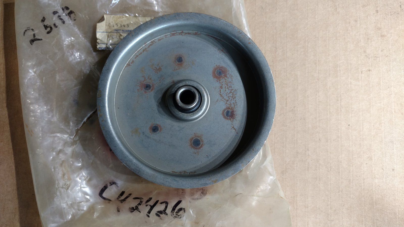 C42426 PULLEY - FLAT IDLER 4.0x.75x.375 C15343 C31983 C31483 - Ingersoll/Case Tractor Part