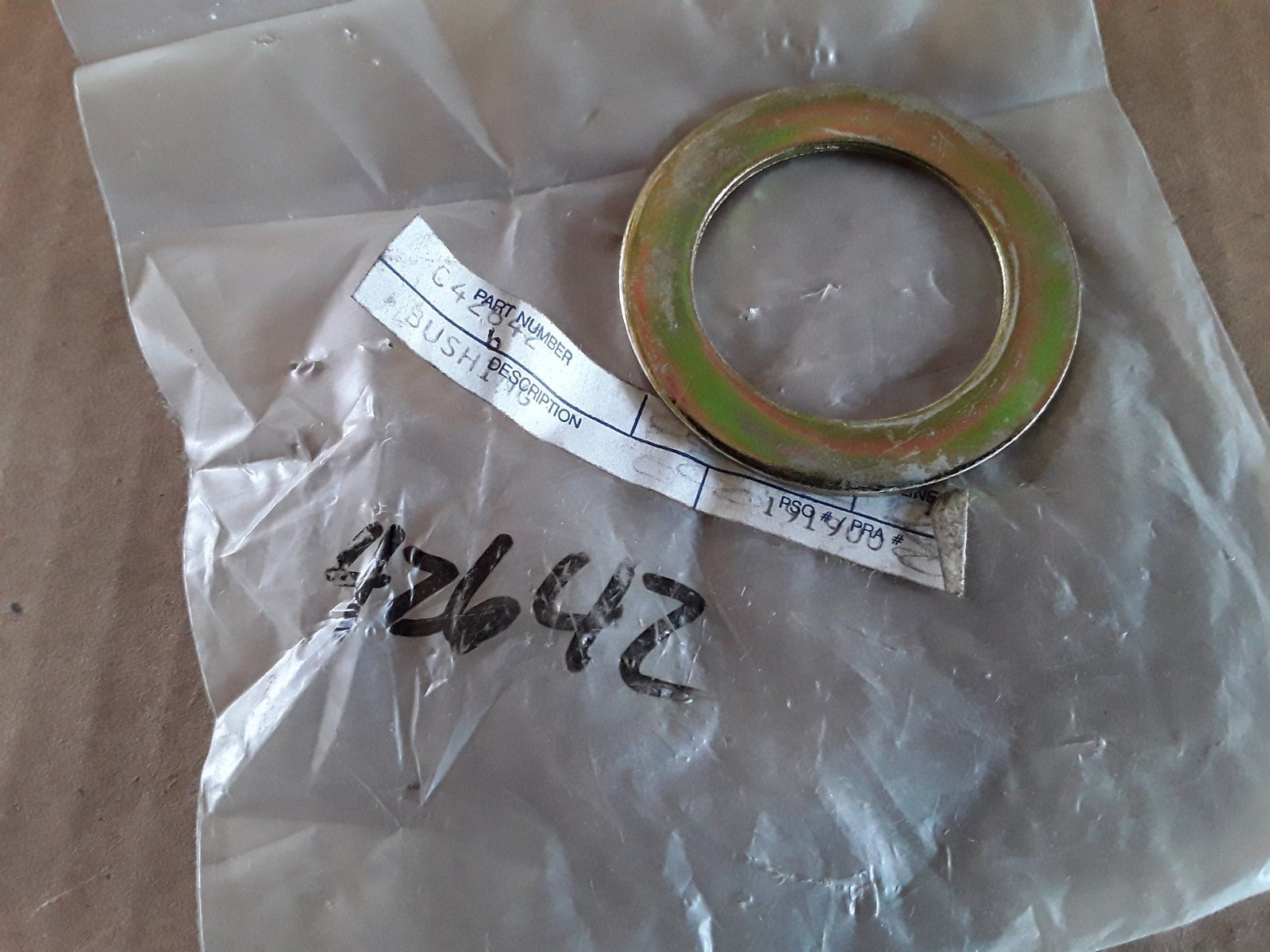 C42642 BUSHING MACH 2-1/4 X 1-1/2ID X 16GA AQ 8232 - Ingersoll/Case Tractor Part