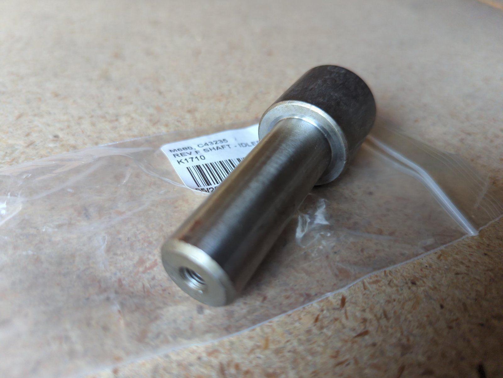 C43235 REV F SHAFT - IDLER - Ingersoll/Case Tractor Part