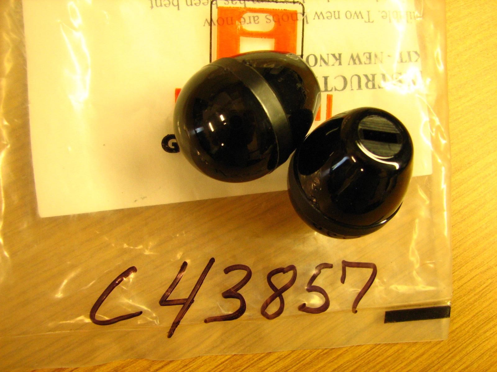 C43857 KNOB THROTTLE CHOKE C49367 - Ingersoll/Case Tractor Part