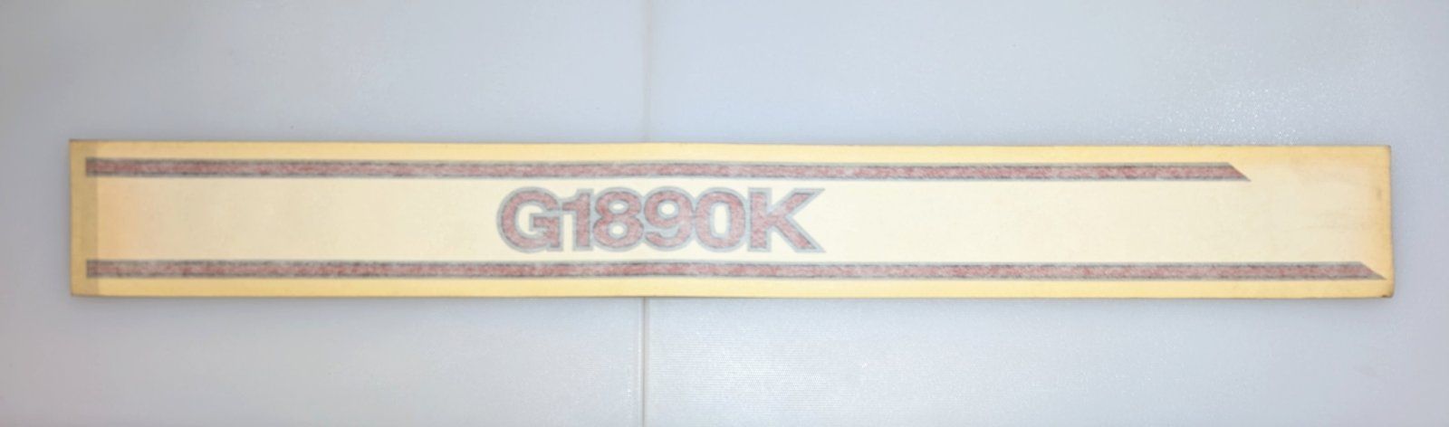 C44065 DECAL GRAZER G1890K BODY SIDE R.H. - Ingersoll/Case Tractor Part