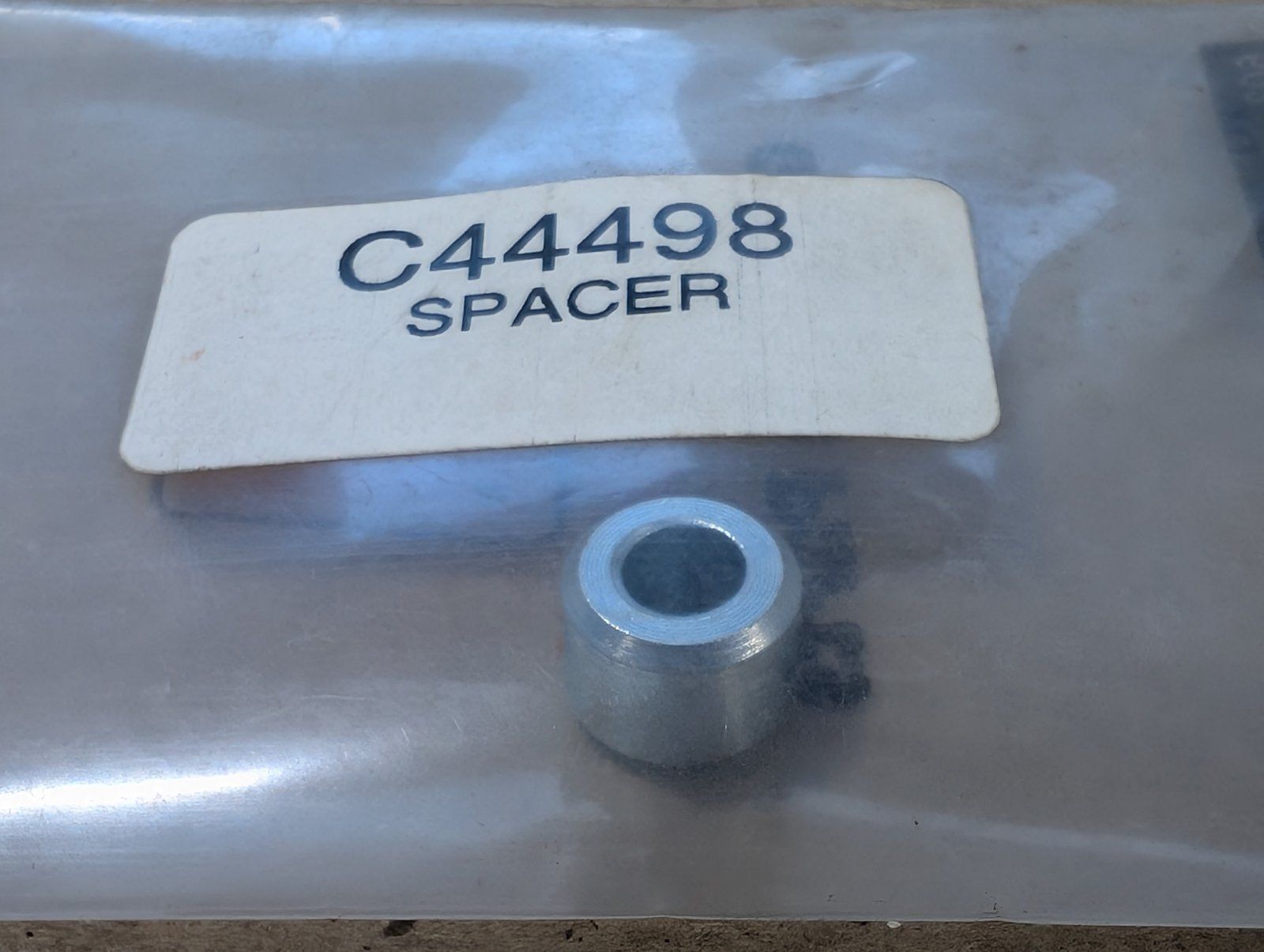 C44498 SPACER .25 X .50 X .38 LG ZP C21592 - Ingersoll/Case Tractor Part