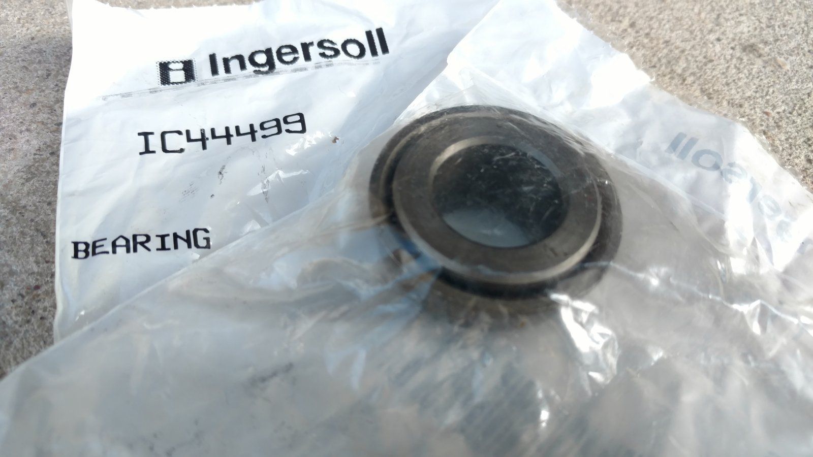 C44499 BEARING - BALL - WHEEL .75 ID X 1.38 OD C12110 C12111 C37856 C37872 C42624 - Ingersoll/Case Tractor Part