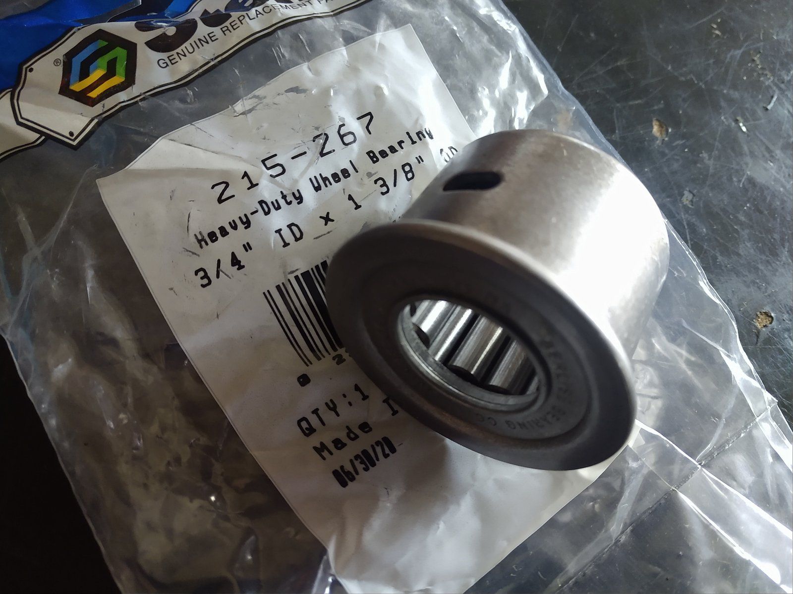C44499 HEAVY DUTY WHEEL ROLLER BEARING - Ingersoll/Case Tractor Part