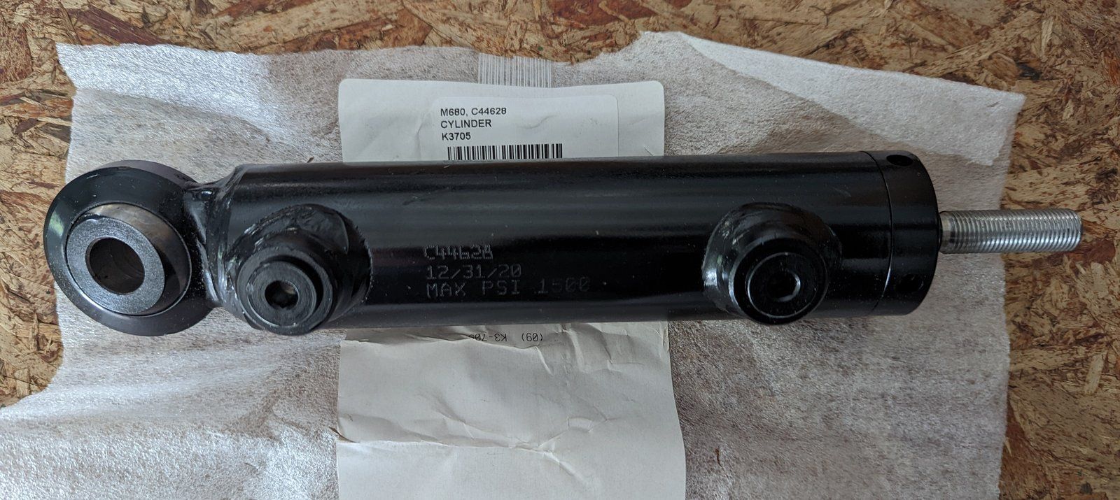 C44628 CYLINDER - HYDRAULIC P.S. C33539 - Ingersoll/Case Tractor Part