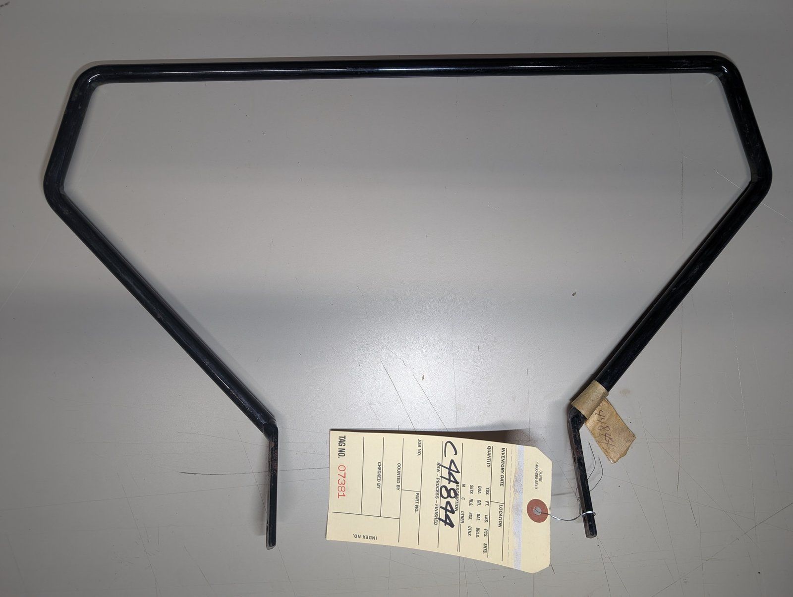 C44844 GUARD RAIL (BLACK) C43431 C43432 C44568 - Ingersoll/Case Tractor Part