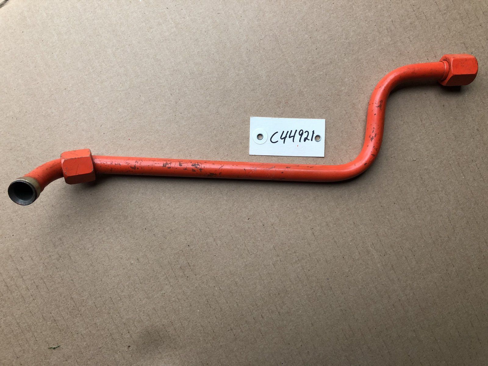 C44921 USED TUBE-SUPPLY REGUL. TO PTO "IN" - Ingersoll/Case Tractor Part