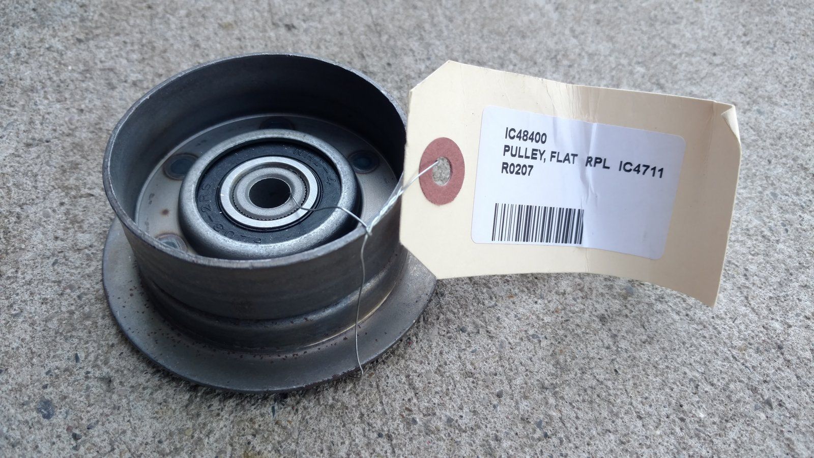 C45121 ( replaces G9021174 ) *USE C48400 PULLEY-IDLER -FLAT - Ingersoll/Case Tractor Part