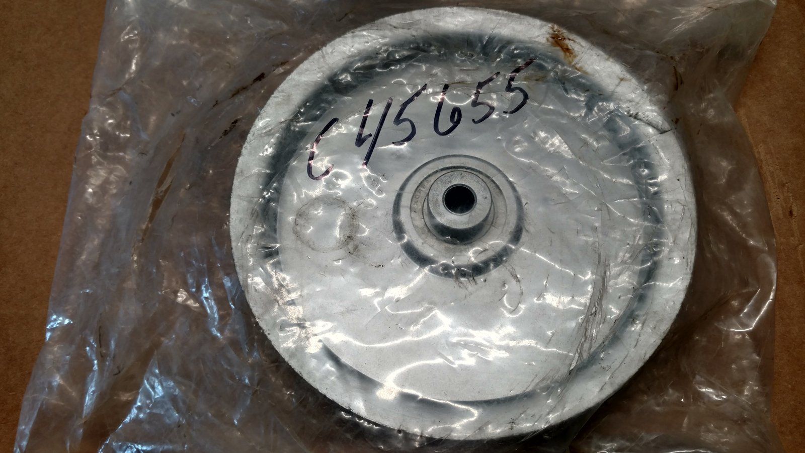 C45655 PULLEY - FLAT IDLER (SM ) C37934 C46687 - Ingersoll/Case Tractor Part
