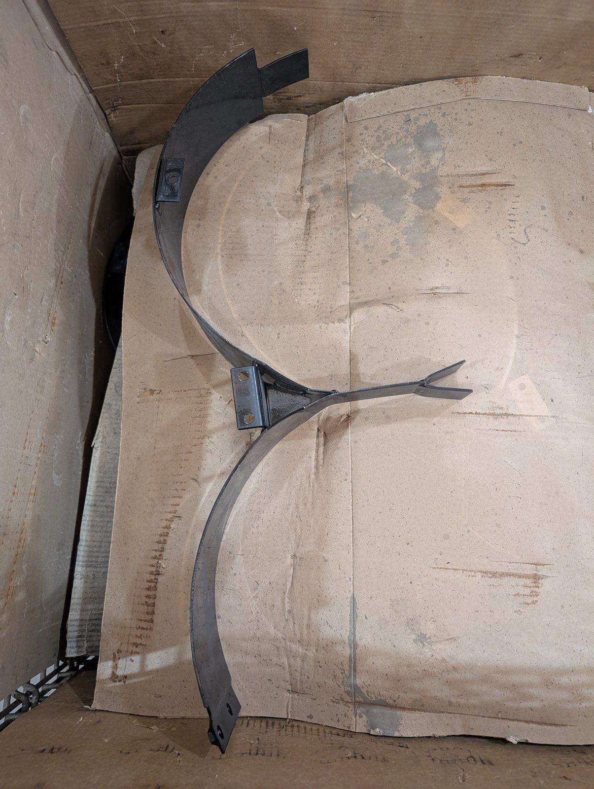 C45822 WMT BAFFLE RH MK44 - Ingersoll/Case Tractor Part