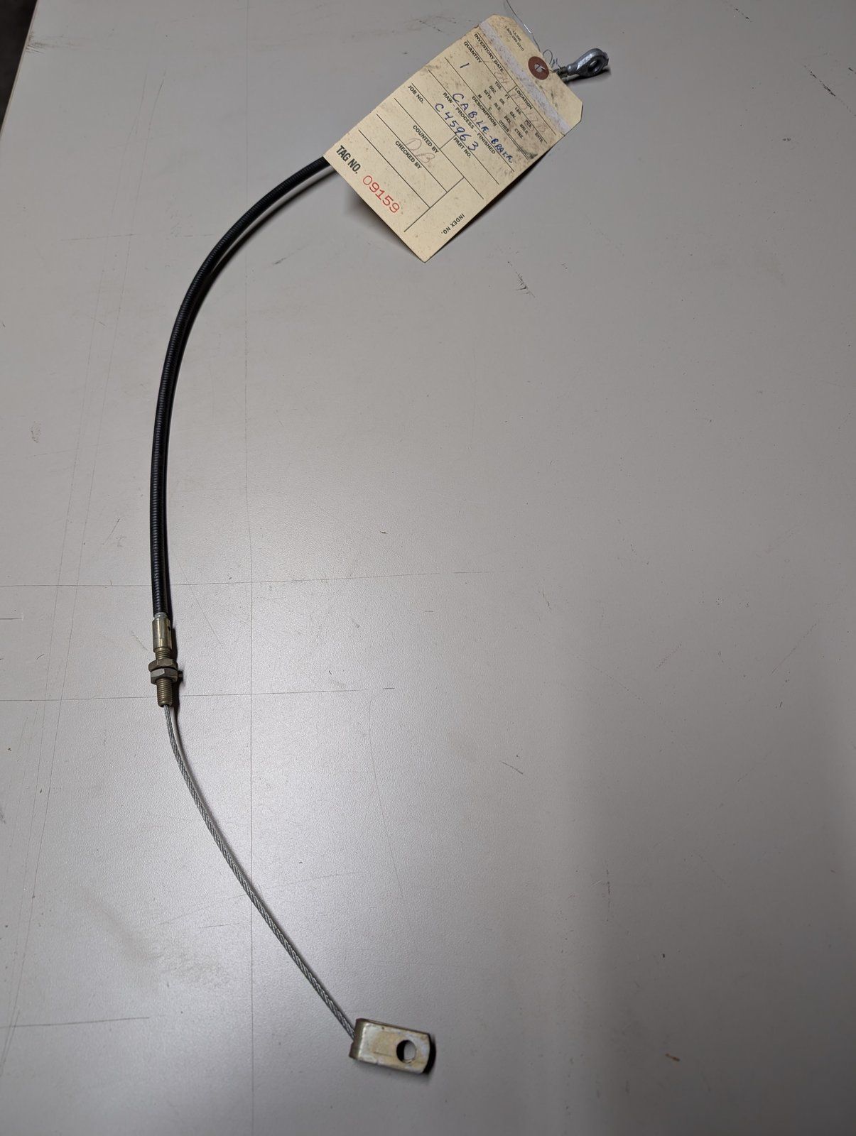 C45963 CABLE ASSY BRAKE KUBOTA - Ingersoll/Case Tractor Part