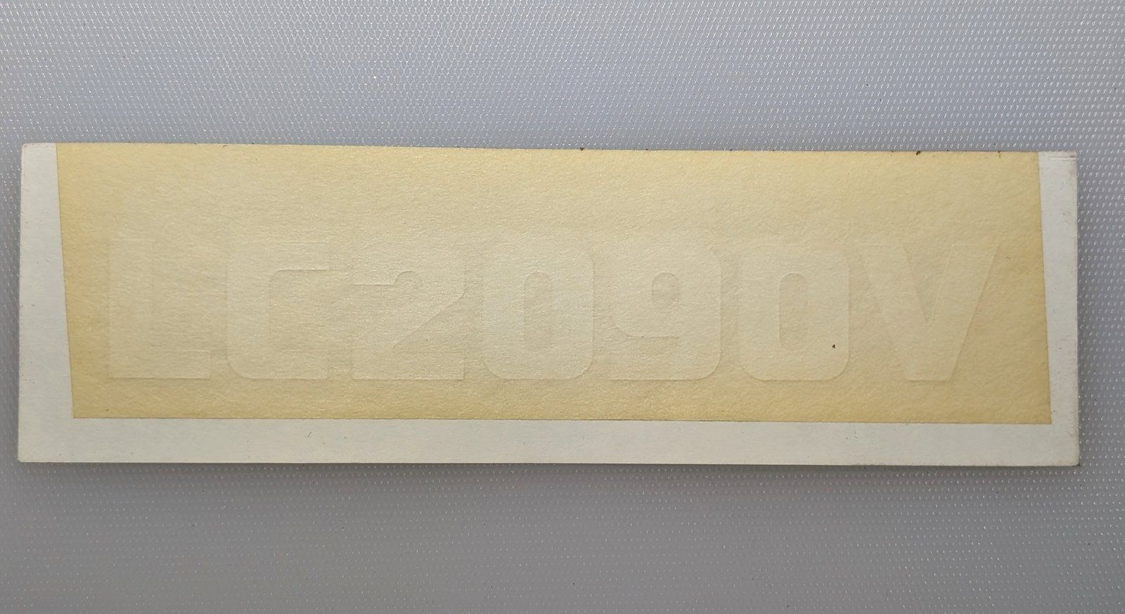 C46078 DECAL LC2090V - Ingersoll/Case Tractor Part
