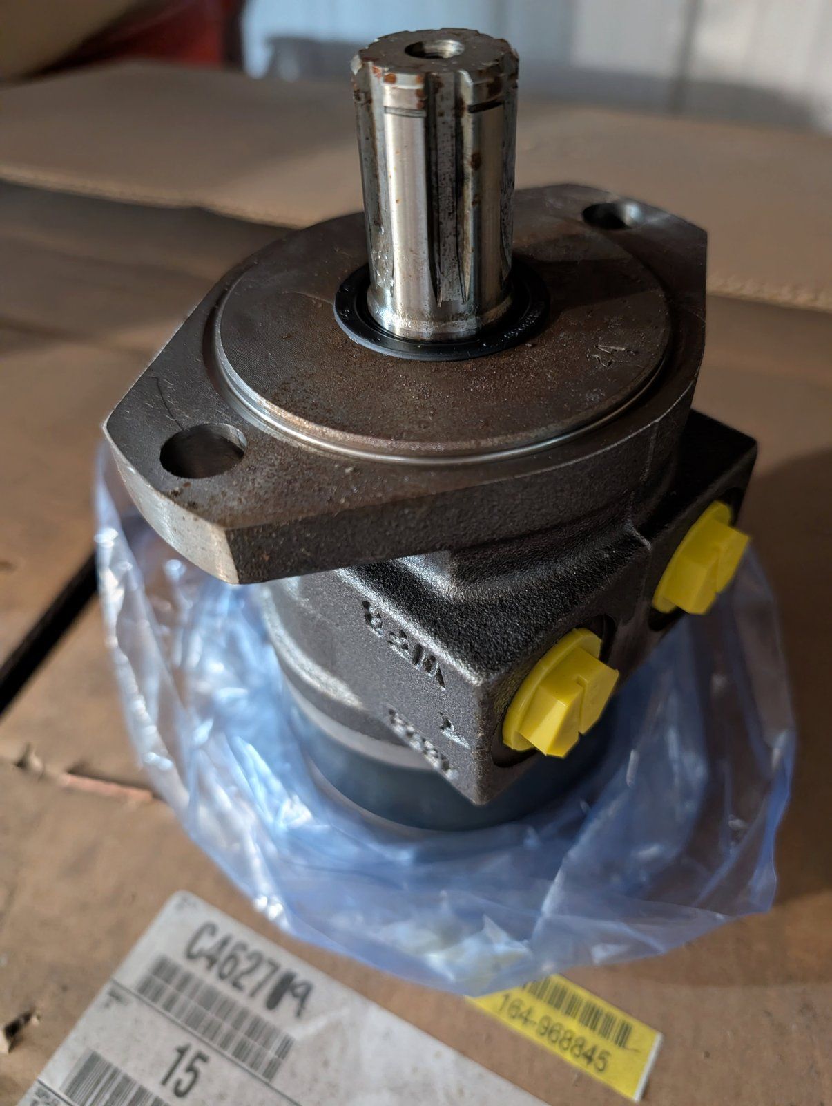 C46279 HYDRAULIC MOTOR HT41 TILLER (Parker) C27903 C26318 - Ingersoll/Case Tractor Part