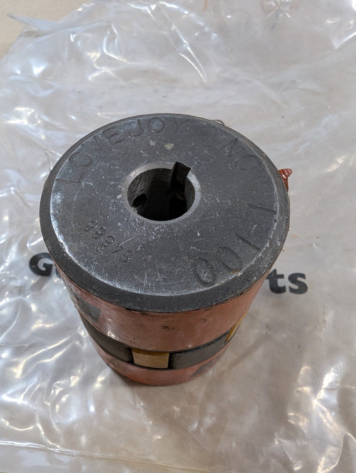 C46355 ASSY FLEX COUPLING .69 / 1.187 BORES - Ingersoll/Case Tractor Part