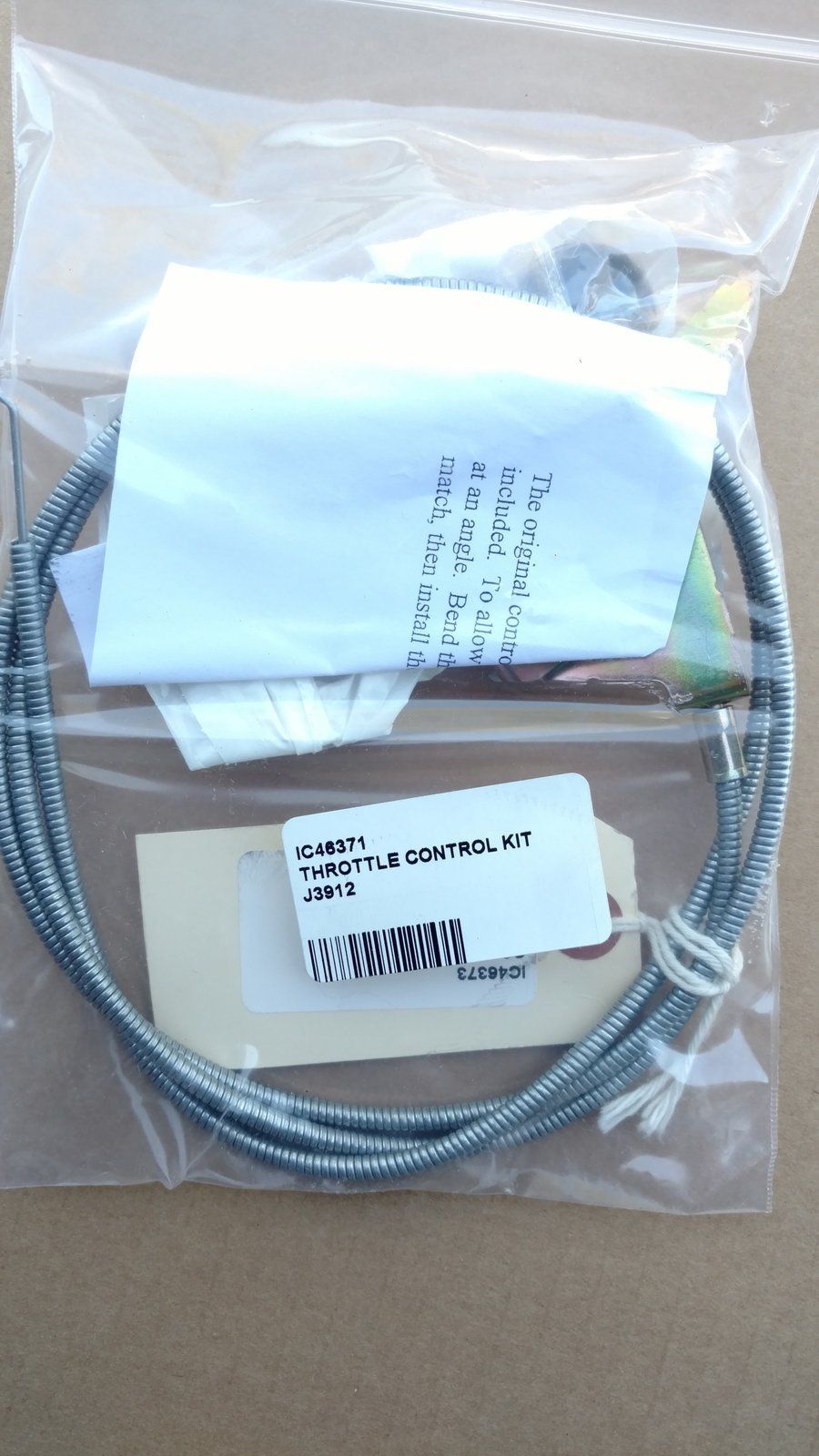 C46371 KIT - CONTROL-THROTTLE C33407 C46373 47