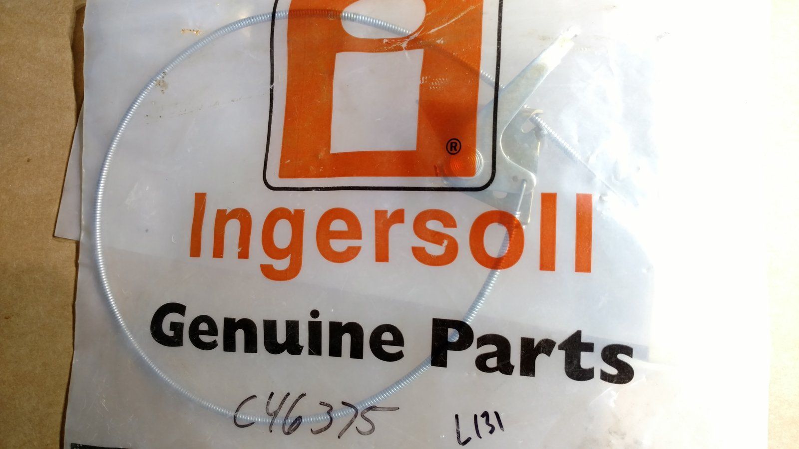 C46375 KIT CHOKE CONTROL C18312 C25605 - Ingersoll/Case Tractor Part