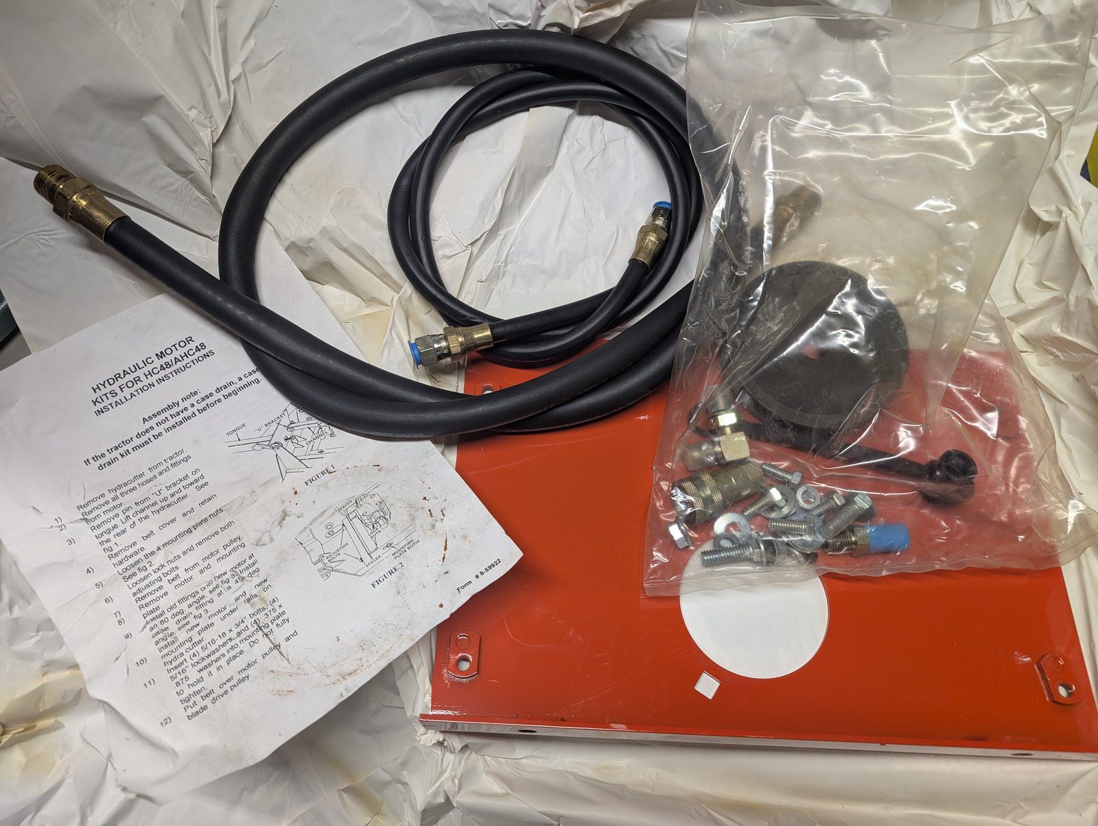 C46508 HYDRACUTTER KIT C47518 C47496 - Ingersoll/Case Tractor Part