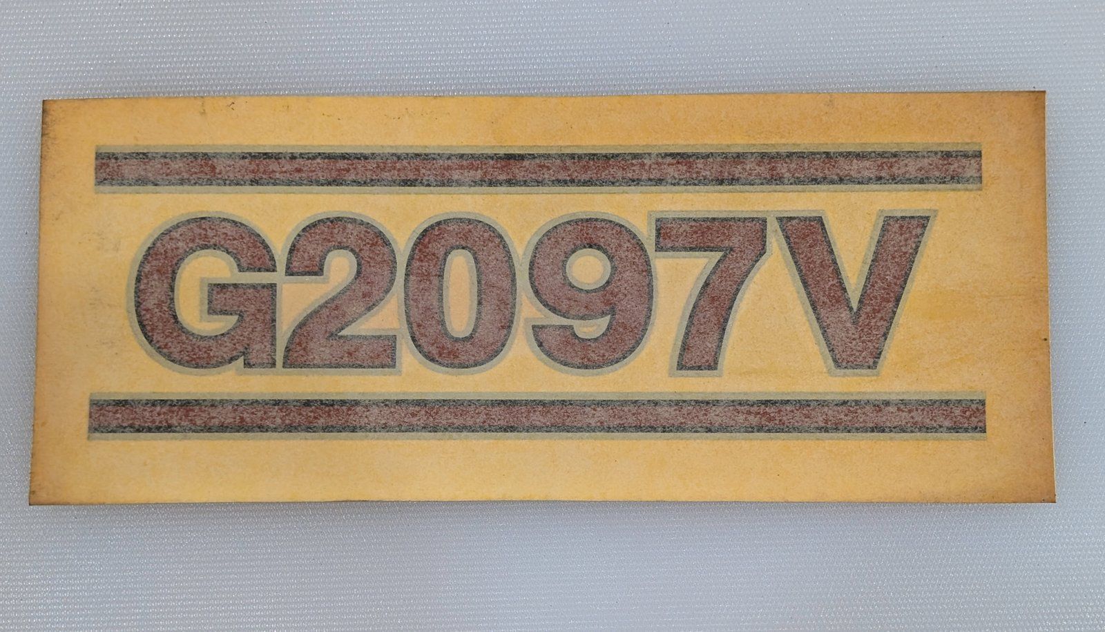 C46639 DECAL BODY SIDE LH G2097V - Ingersoll/Case Tractor Part