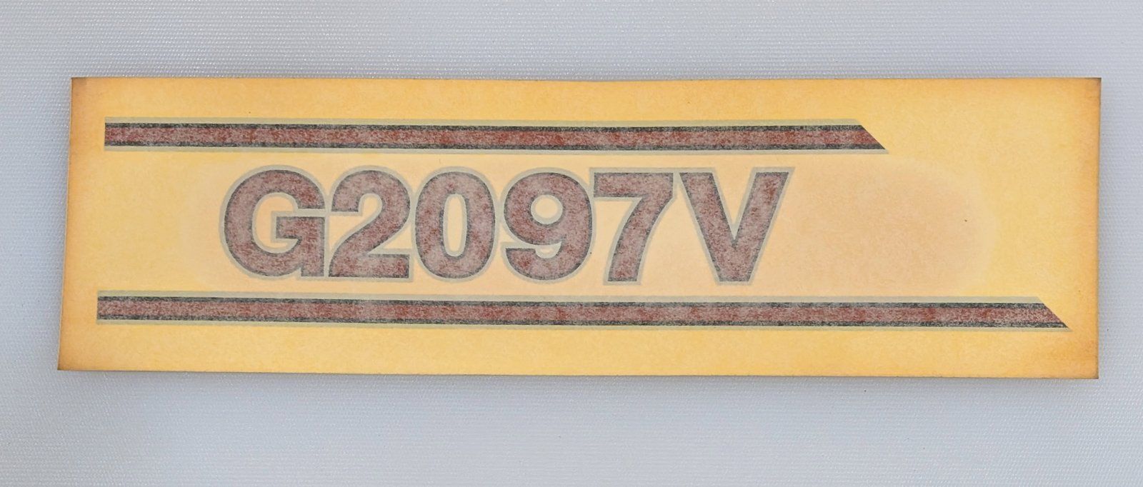 C46640 DECAL BODY SIDE RH GRAZER G2097V - Ingersoll/Case Tractor Part