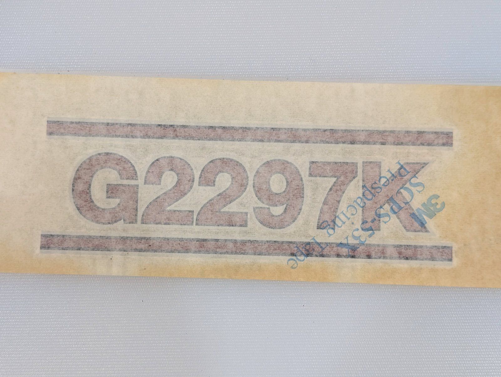 C46641 DECAL BODY SIDE LH GRAZER G2297K - Ingersoll/Case Tractor Part