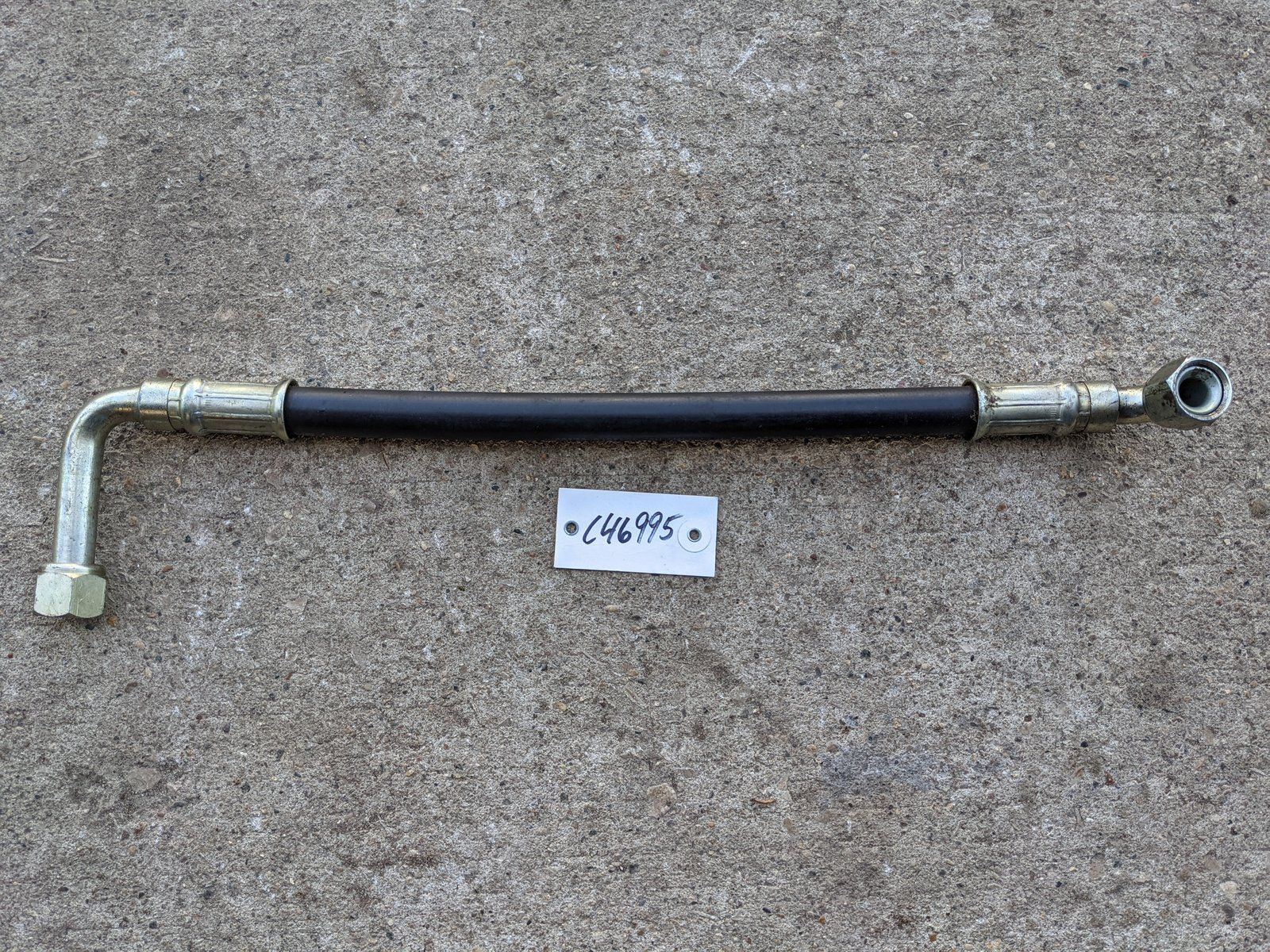 C46995 HOSE 1/2x18 PTO OUT to TCV C40672 - Ingersoll/Case Tractor Part