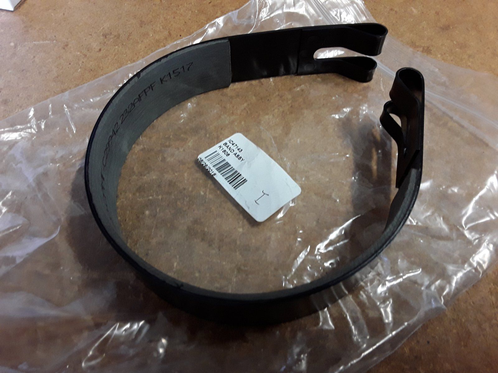 C47142 BRAKE BAND (600 -6000 -7000) C14187 C47143 - Ingersoll/Case Tractor Part