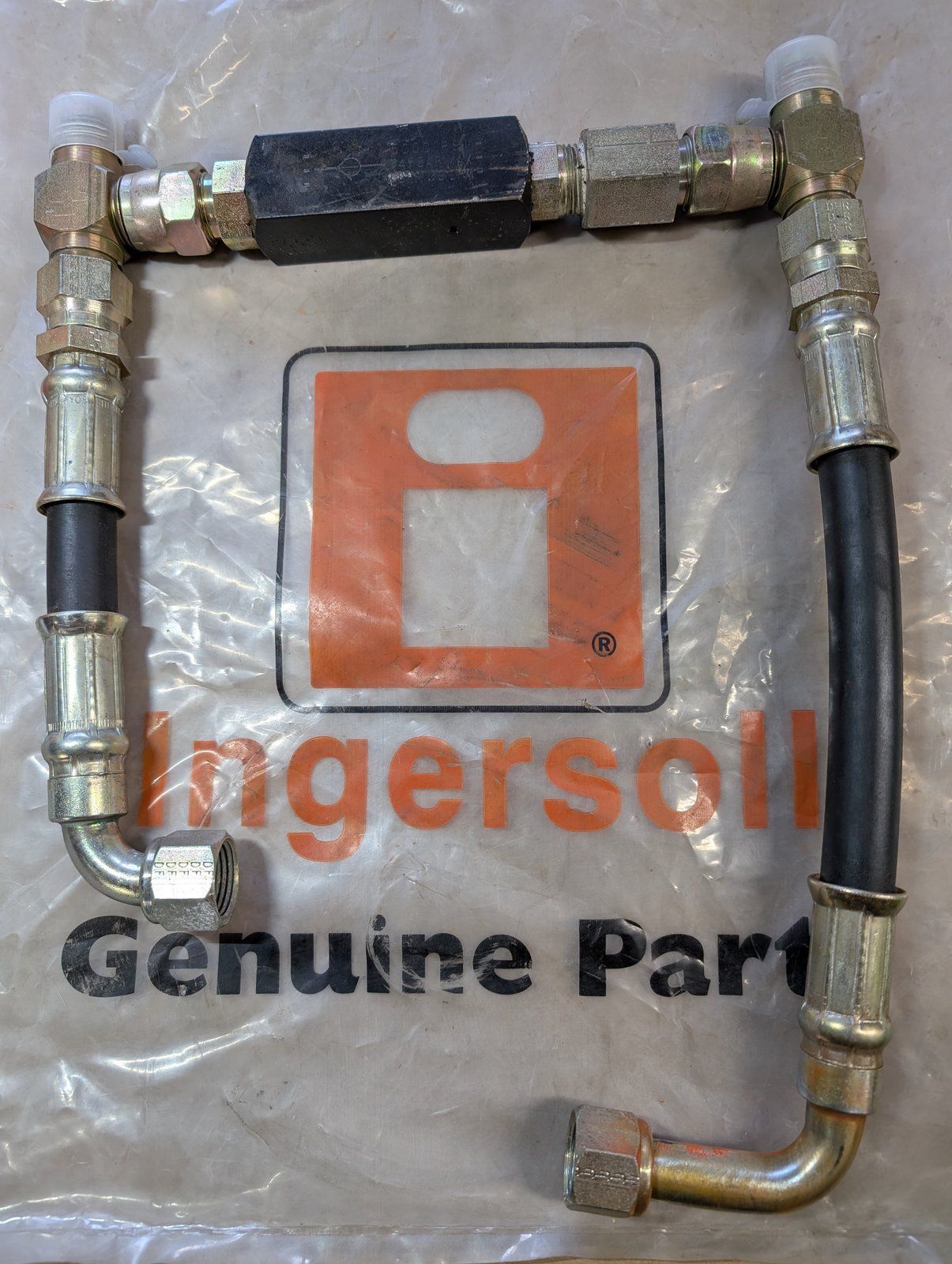 C47311 ASSY HM48L HOSE'S & CROSS CHECK VALVE - Ingersoll/Case Tractor Part