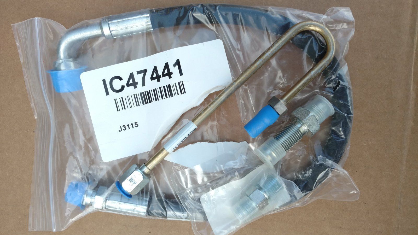 C47441 KIT - HOSE (C18158 & C18165) - Ingersoll/Case Tractor Part