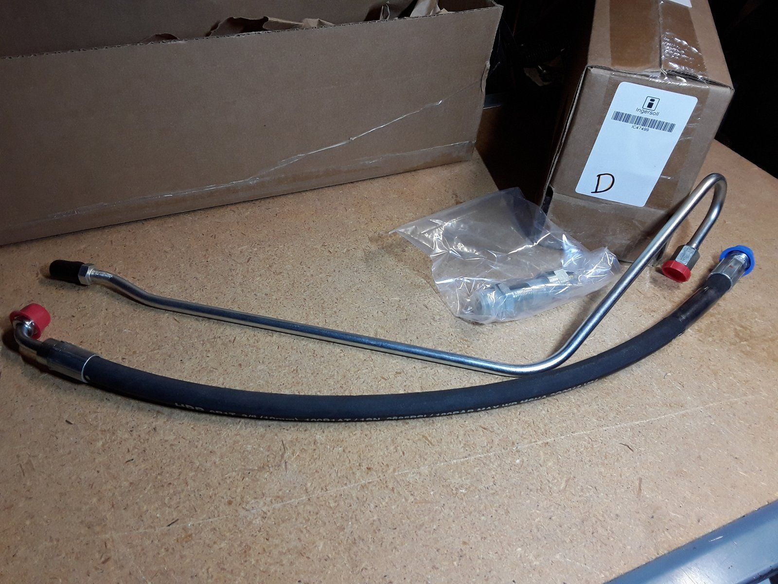 C47499 KIT - C18172 REPLACEMENT LH TUBE/HOSE TO BUCKET C25156 C37794 C18172 - Ingersoll/Case Tractor Part