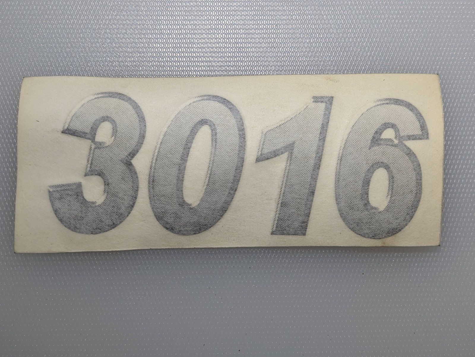C48013 DECAL 3016 MODEL - Ingersoll/Case Tractor Part