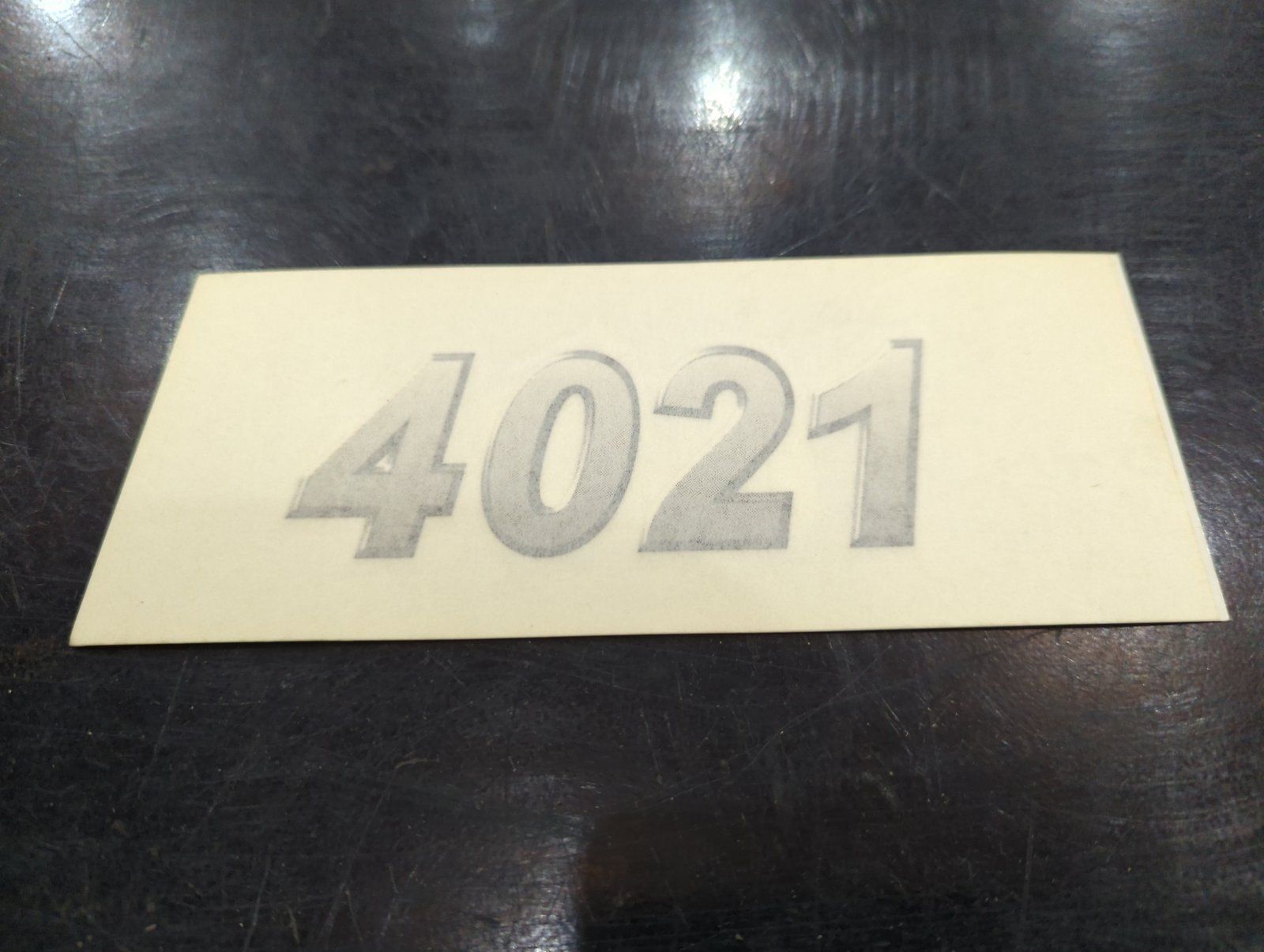 C48018 DECAL 4021 HOOD - Ingersoll/Case Tractor Part