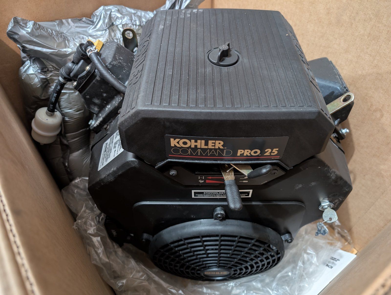 C48504 ENGINE KOHLER PA-CH730-0039 25 HP - Ingersoll/Case Tractor Part