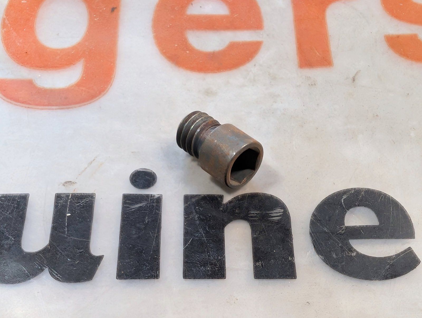 C48718 BOLT SHOULDER 5/16 THD - Ingersoll/Case Tractor Part