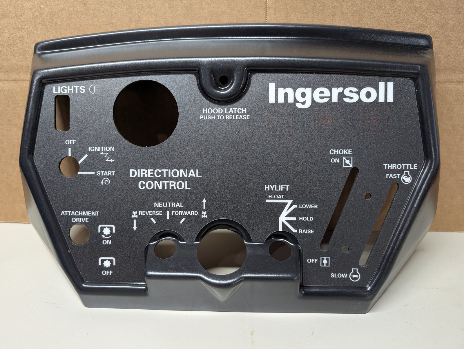 C48735 CAP ASSY INSTRUMENT PANEL 4200'S - Ingersoll/Case Tractor Part